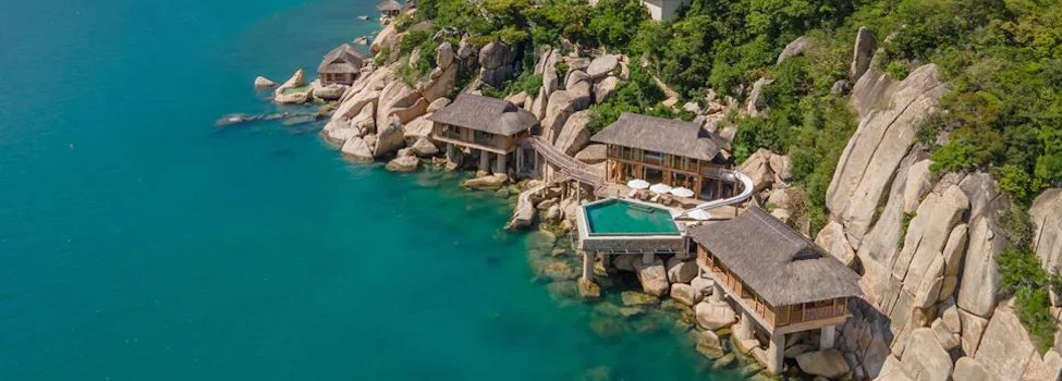 Water Reserve at the Six Senses Resort, Ninh Van Bay, Vietnam