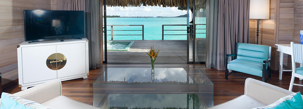 Room 105 - Premier Otemanu Overwater Villa, The St. Regis Resort, Bora Bora, French Polynesia